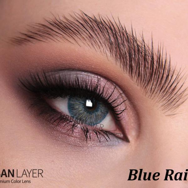 Blue Rain -  цветни контактни лещи С ДИОПТЪР