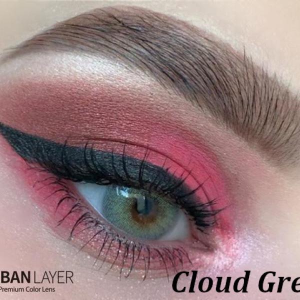 Cloud Gray -  цветни контактни лещи С ДИОПТЪР