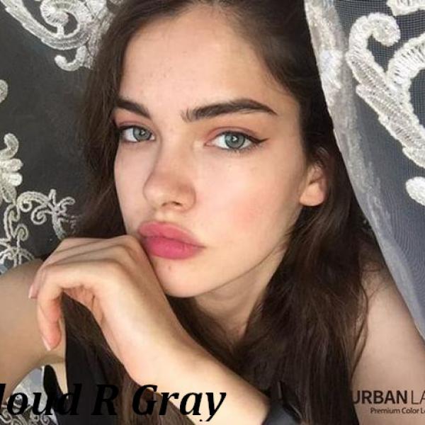 Cloud R Gray -  цветни контактни лещи С ДИОПТЪР