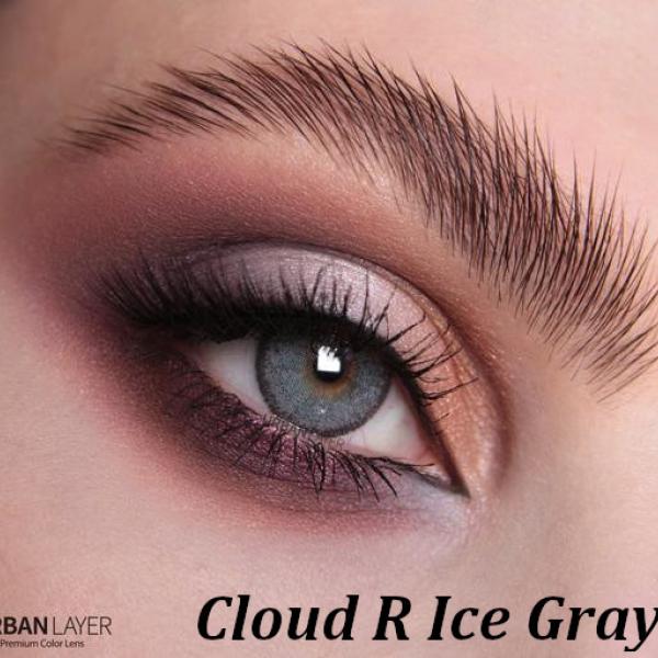 Cloud R Ice Gray -  цветни контактни лещи С ДИОПТЪР