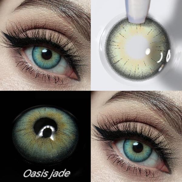Oasis jade - Цветни контактни лещи